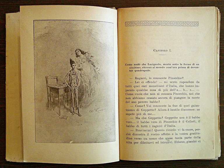 LUCIGNOLO L'AMICO DI PINOCCHIO - Bibl. Bemporad per i Ragazzi, …
