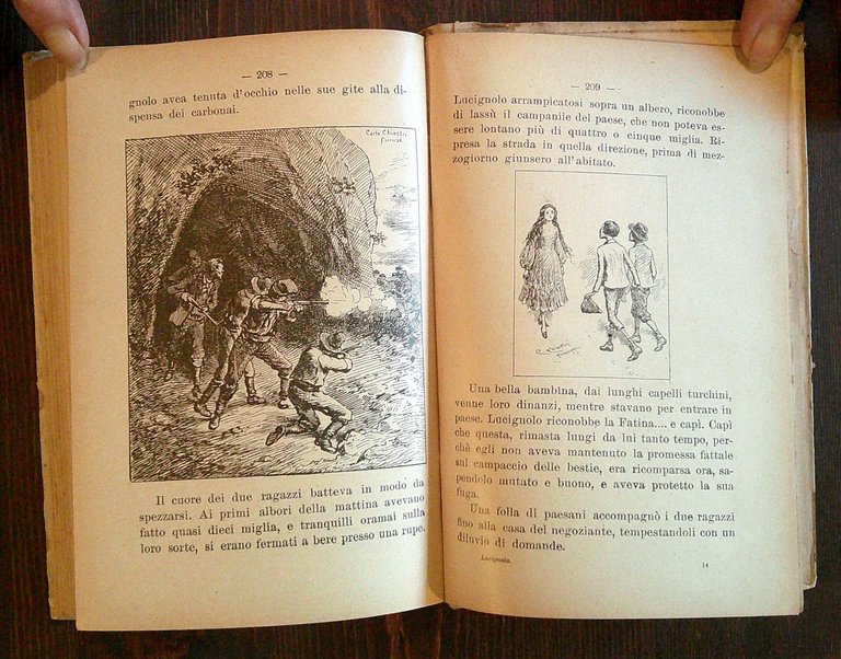 LUCIGNOLO L'amico di Pinocchio, 1926 - ill. CHIOSTRI