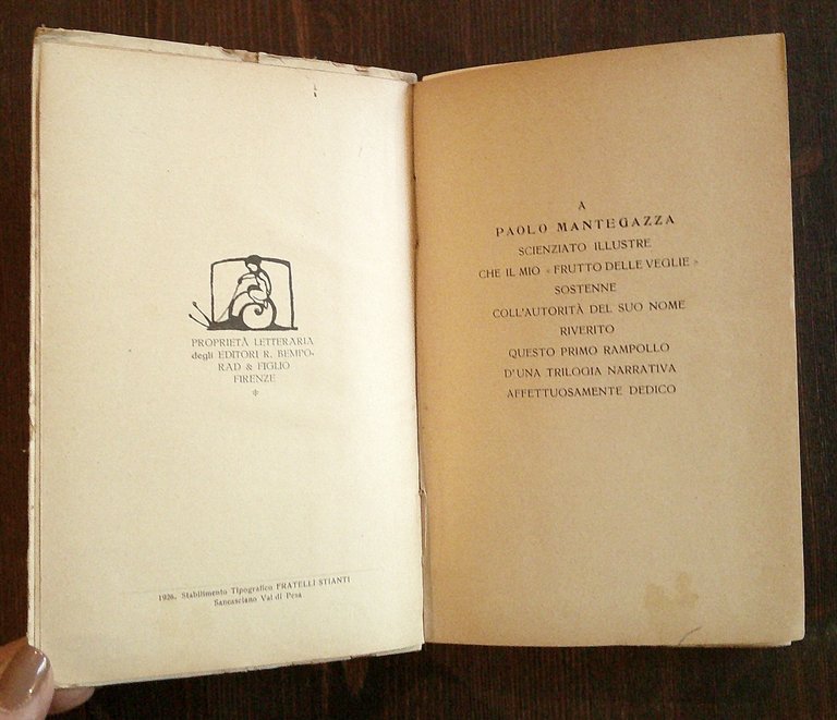 LUCIGNOLO L'amico di Pinocchio, 1926 - ill. CHIOSTRI