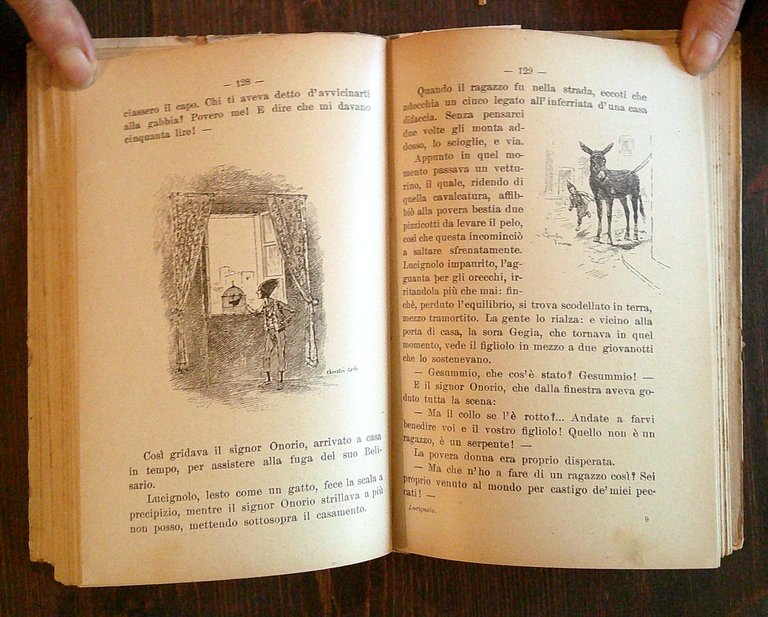 LUCIGNOLO L'amico di Pinocchio, 1926 - ill. CHIOSTRI