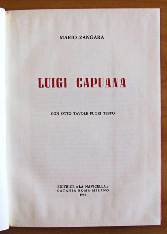 LUIGI CAPUANA