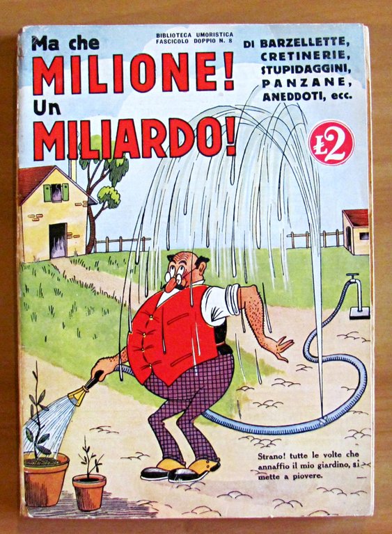 MA CHE MILIONE! UN MILIARDO! - Collana Biblioteca Umoristica N.8