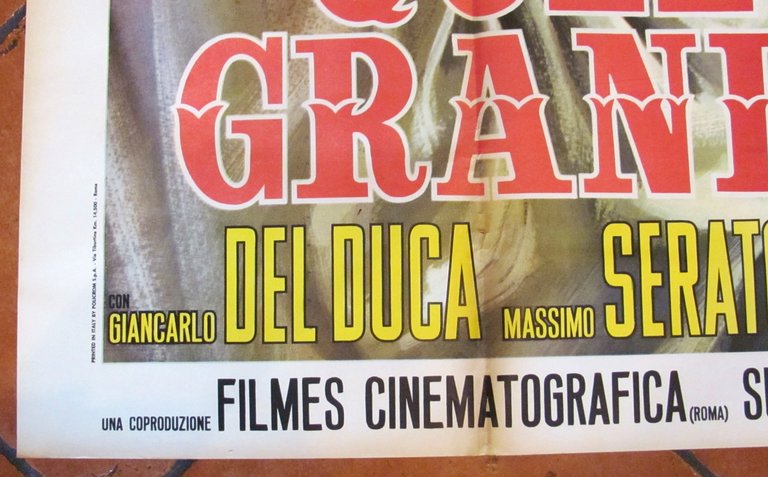 Manifesto Cinema 4F - QUEL NOSTRO GRANDE AMORE con Sara …