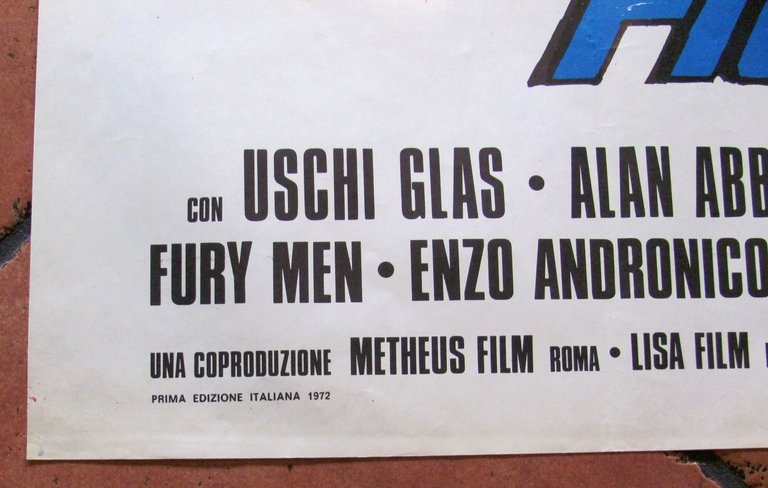 Manifesto Cinema ALLUJA E SARTANA FIGLI DI... DIO - 100x140, …