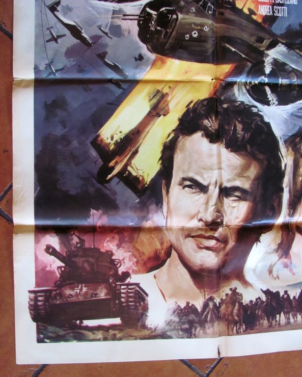 Manifesto Cinema LA COLOMBA NON DEVE VOLARE - Horst Buchholz …