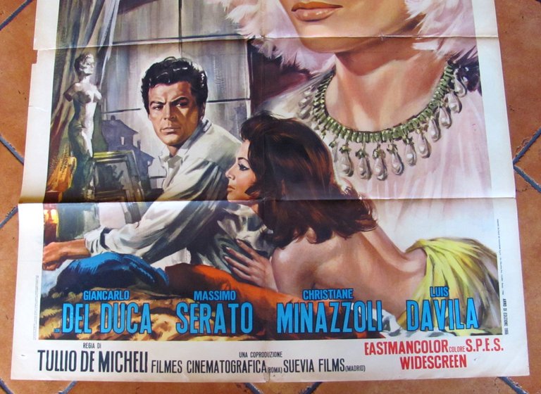 Manifesto Cinema QUEL NOSTRO GRANDE AMORE - con Sara Montiel …