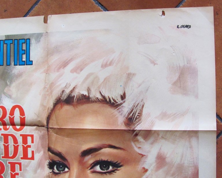 Manifesto Cinema QUEL NOSTRO GRANDE AMORE - con Sara Montiel …