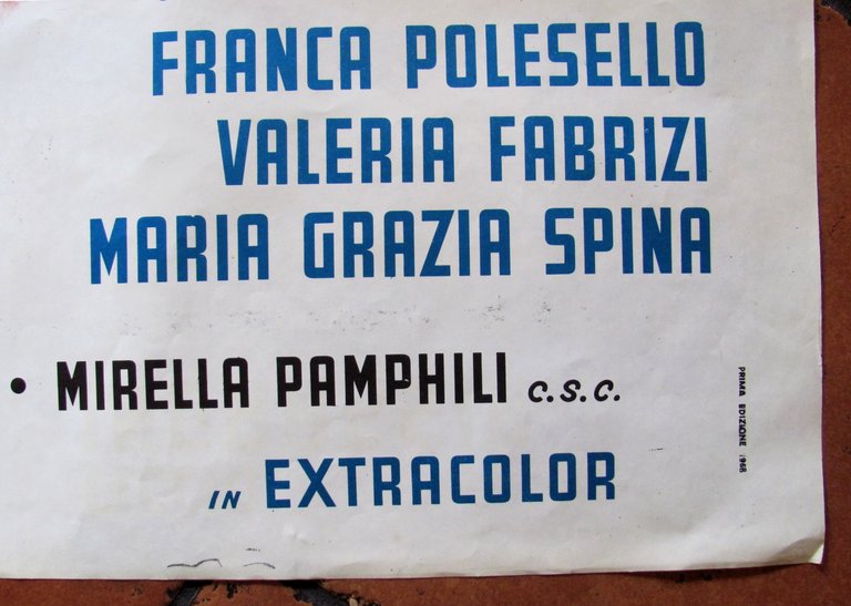 Manifesto I DUE MAGNIFICI FRESCONI con Franco Franchi e Ciccio …