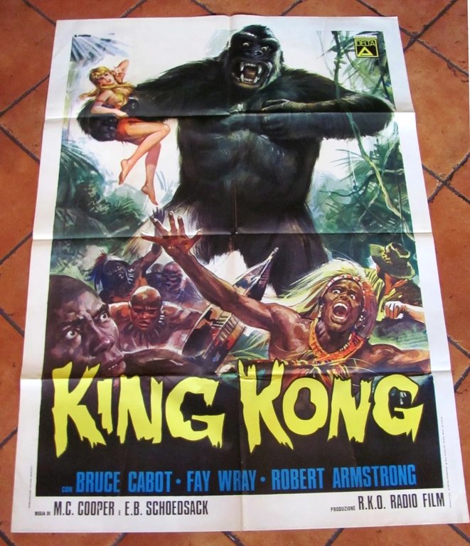 Manifesto KING KONG di R. CASARO - I ed. Italiana …