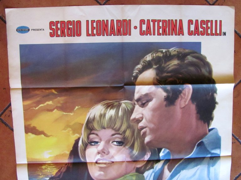 Manifesto NON TI SCORDAR DI ME con CASELLI e LEONARDI …
