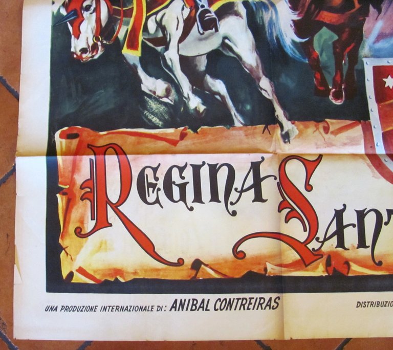 Manifesto REGINA SANTA, 1960 - 100x140
