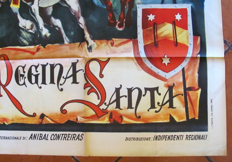 Manifesto REGINA SANTA, 1960 - 100x140