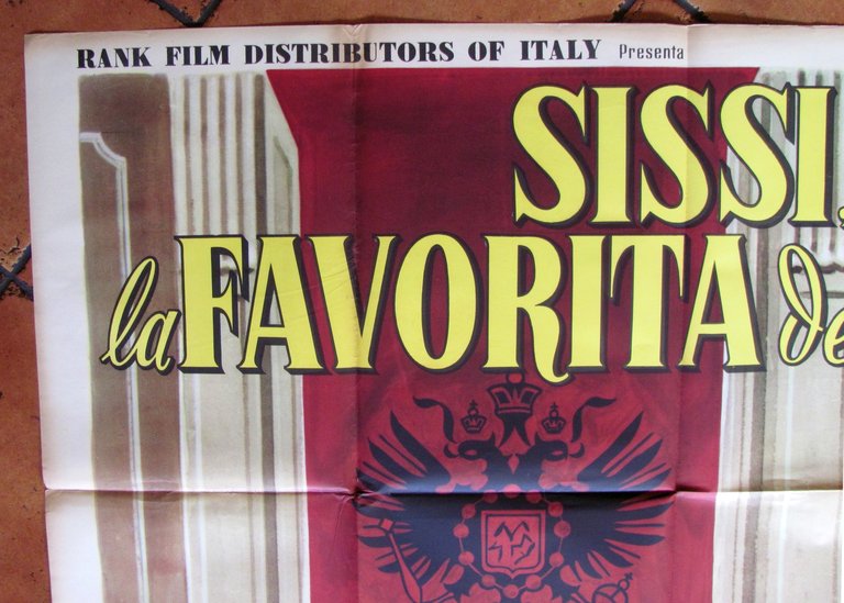 Manifesto SISSI LA FAVORITA DELLO ZAR con R. SCHNEIDER e …