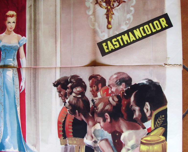 Manifesto SISSI LA FAVORITA DELLO ZAR con R. SCHNEIDER e …