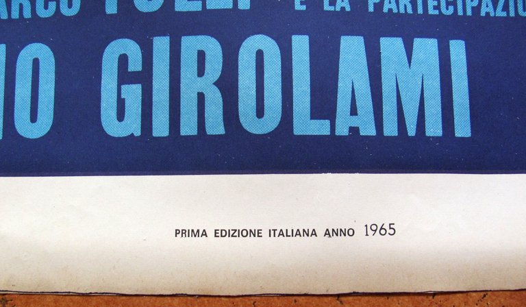 Manifesto Veneri in Collegio con Vianello, Mondaini, Franchi e Ingrassia, …