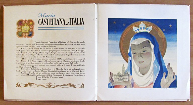 MARIA MADRE DI GESU', I ed. 1948 - ill. MERCIER