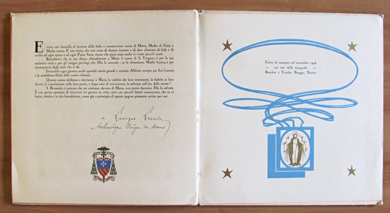 MARIA MADRE DI GESU', I ed. 1948 - ill. MERCIER