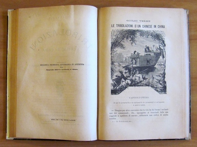 MARTINO PAZ + LE TRIBOLAZIONI D'UN CHINESE, 1876 e 1880