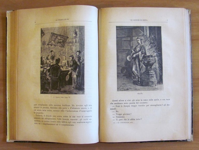 MARTINO PAZ + LE TRIBOLAZIONI D'UN CHINESE, 1876 e 1880