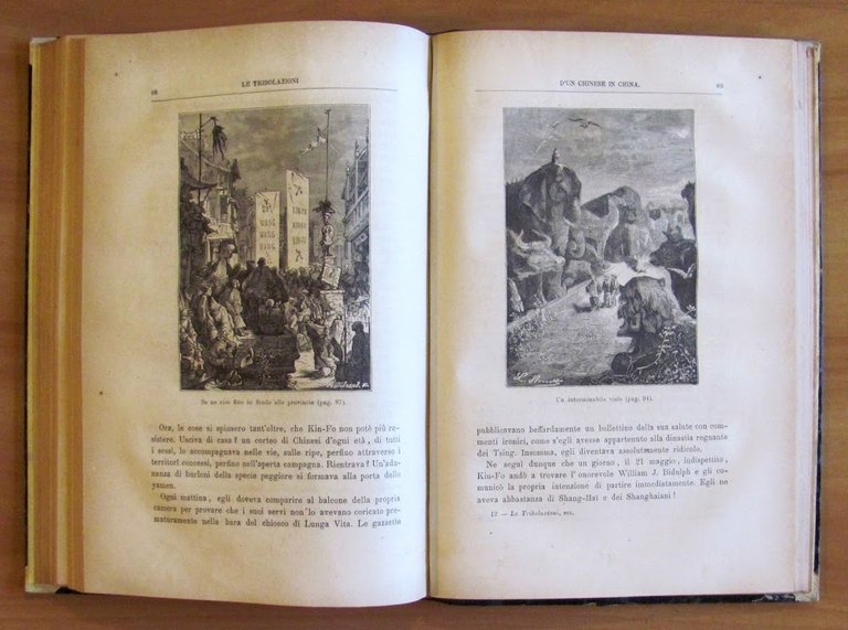 MARTINO PAZ + LE TRIBOLAZIONI D'UN CHINESE, 1876 e 1880