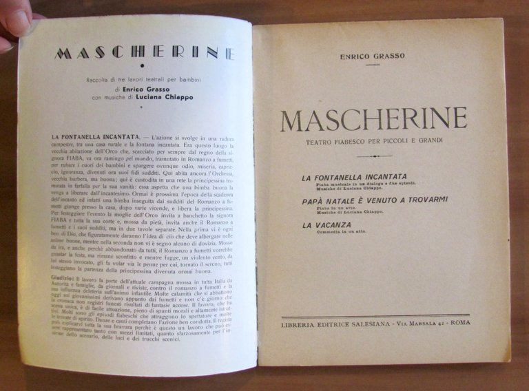 MASCHERINE - Teatro Fiabesco per piccoli e grandi - Con …