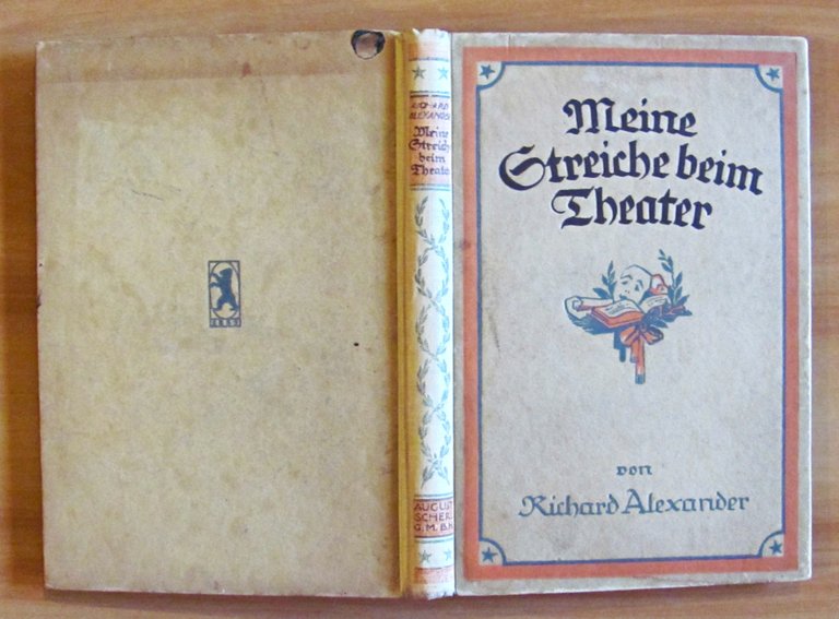 MEINE STREICHE BEIM THEATER - aus meinen Frinnerungen