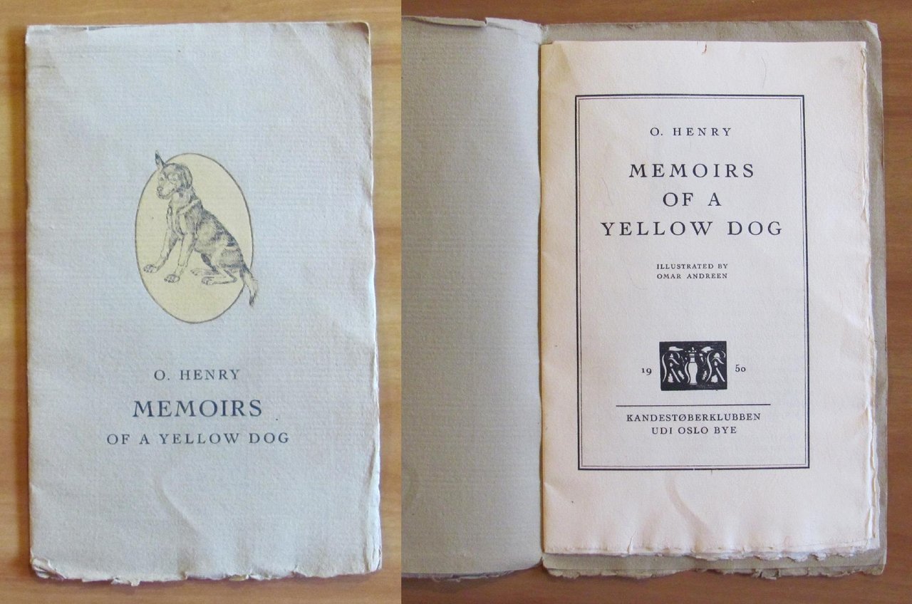 MEMOIRS OF A YELLOW DOG, 1950 ill. O. ANDREEN - …