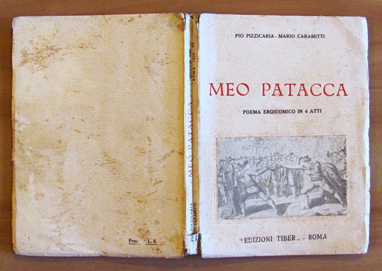 MEO PATACCA - Poema eroicomico in 4 atti