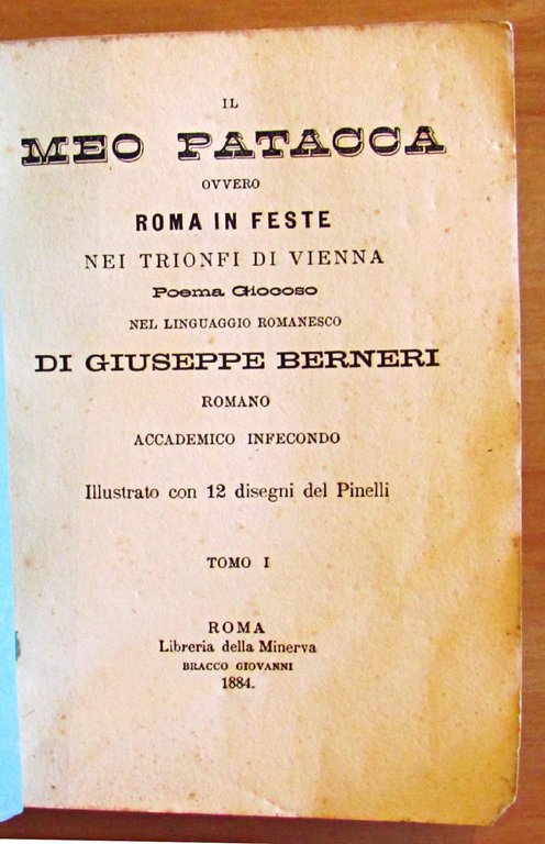 MEO PATACCA OVVERO ROMA IN FESTE NEI TRIONFI DI VIENNA …