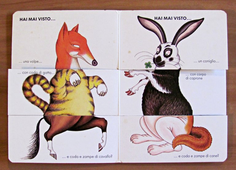 MESCOLA E INVENTA PAZZI ANIMALI - Libro Pop-Up, I ed. …