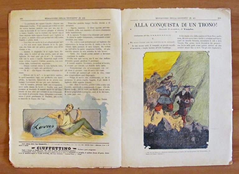 MESSAGGERO DELLA GIOVENTU' - Rivista settimanale illustrata a colori - …