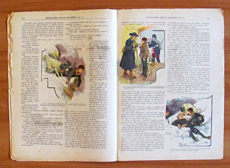 MESSAGGERO DELLA GIOVENTU' - Rivista settimanale illustrata a colori - …