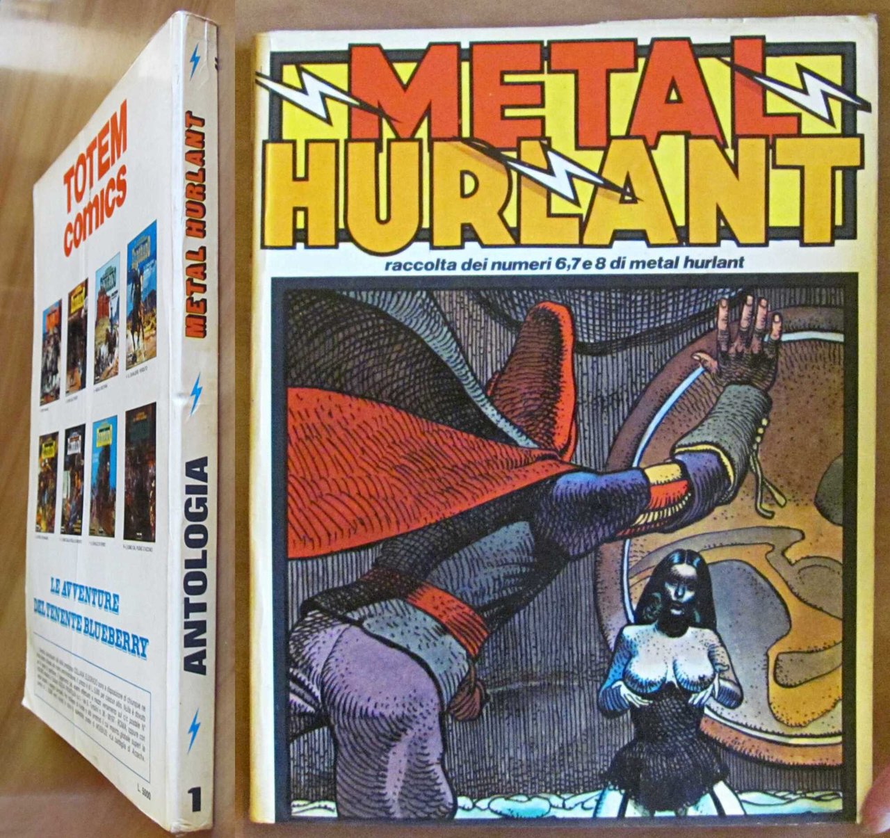 METAL HURLANT - ANTOLOGIA N.1 - Raccolta dei numeri 6, … | Immagine principale