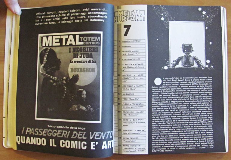METAL HURLANT - ANTOLOGIA N.1 - Raccolta dei numeri 6, … | Immagine Gallery 5