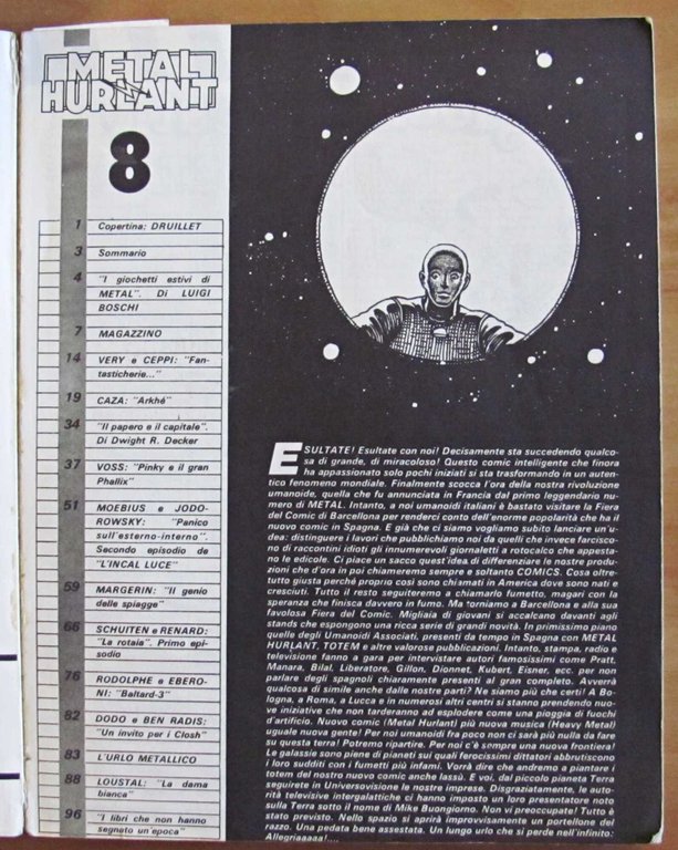 METAL HURLANT - ANTOLOGIA N.2 - Raccolta dei numeri 9, … | Immagine Gallery 2