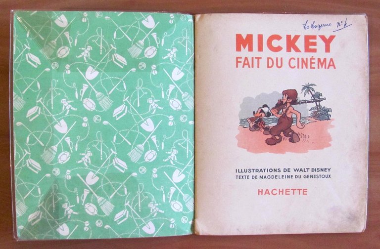 MICKEY FAIT DU CINEMA