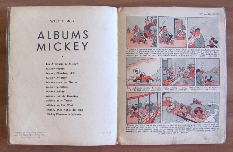 MICKEY FAIT DU CINEMA