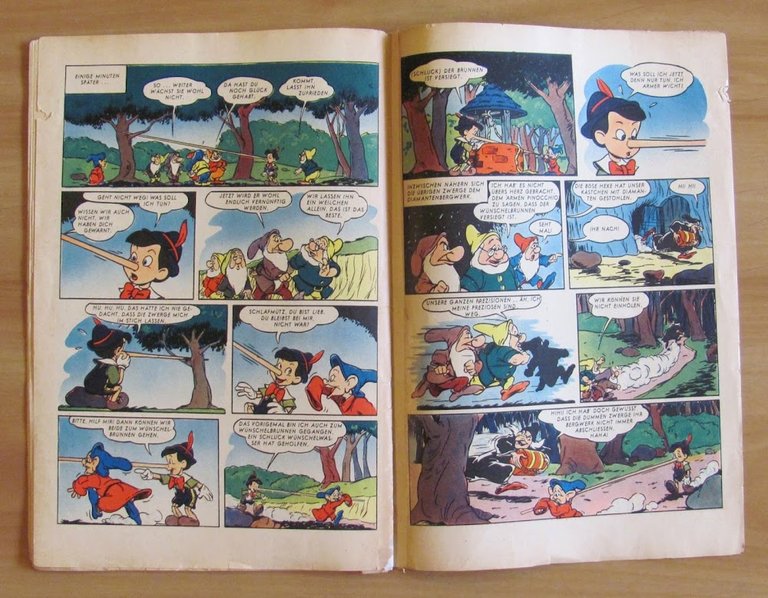 MICKY MAUS Sonderheft N.5 - Con PINOCCHIO e i 7 …