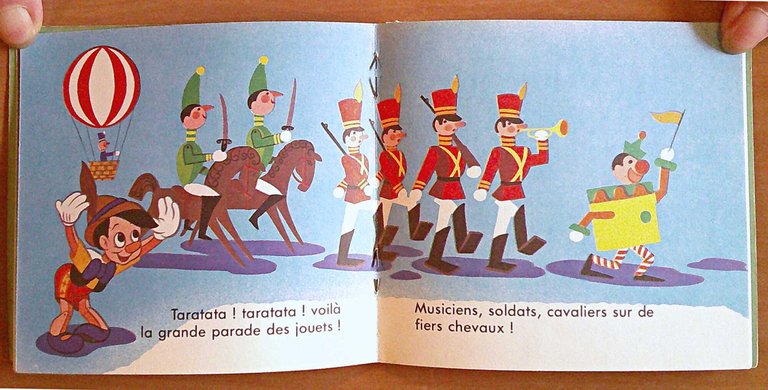 Mini Livres PINOCCHIO AU PAYS DES JOUETS N.64, 1965