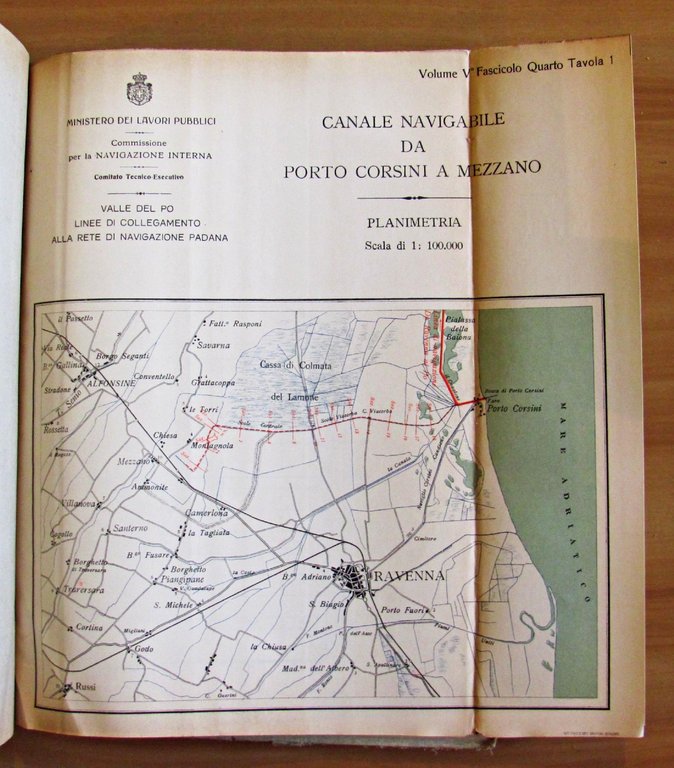 Ministero Lavori Pubblici Navigazione Interna VALLE DEL PO Testo e …
