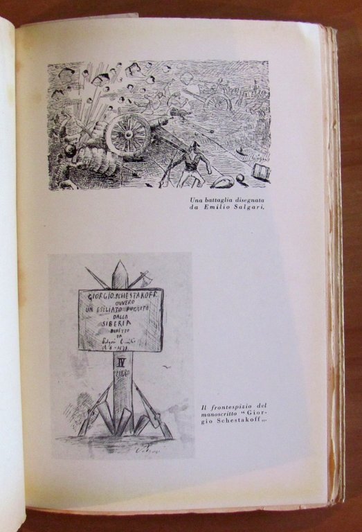 MIO PADRE EMILIO SALGARI, I ed. 1940 - Illustrato