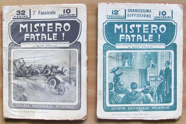 MISTERO FATALE ! - Lotto di 27 Fascicoli 7/40