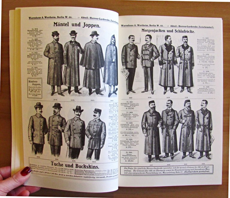 MODE-KATALOG - WARENHAUS A. WERTHEIM 1903-1904
