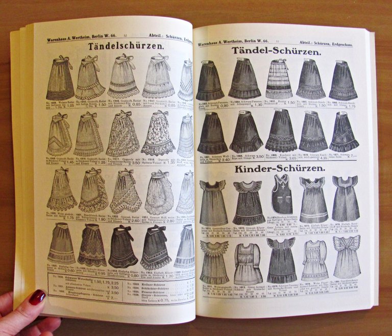 MODE-KATALOG - WARENHAUS A. WERTHEIM 1903-1904