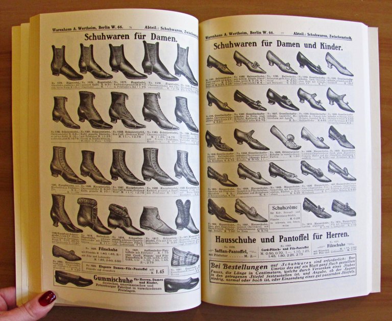MODE-KATALOG - WARENHAUS A. WERTHEIM 1903-1904