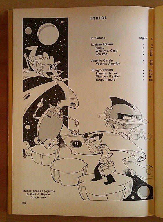 MONDO DI FUMETTI N.2, 1974 - Con Dedica AUTOGRAFA di …