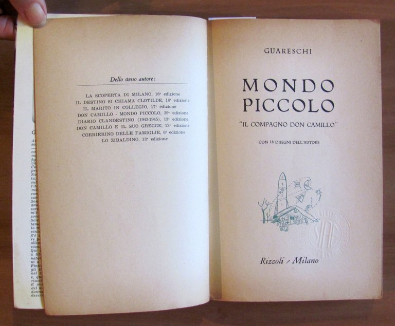 MONDO PICCOLO - IL COMPAGNO DON CAMILLO, 1964