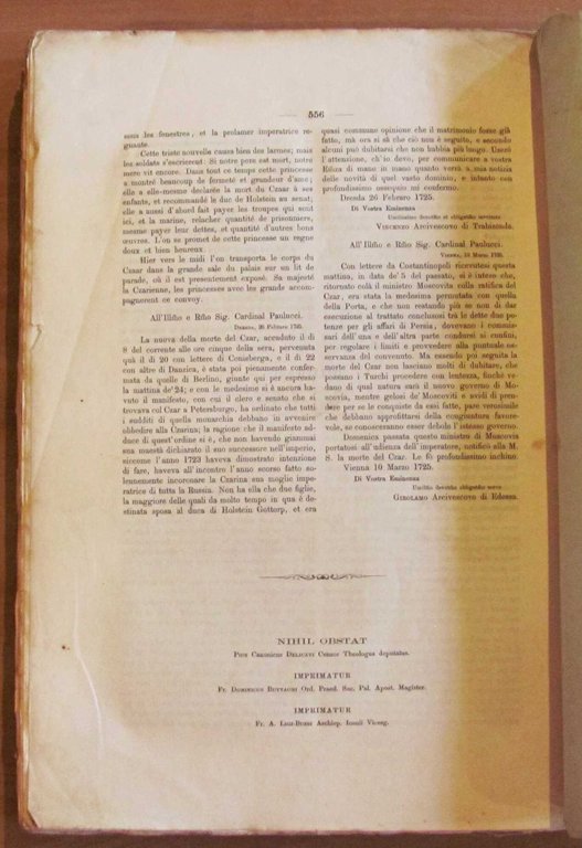 MONUMENTS HISTORIQUES Relatifs aux Règnes d'Alexis Michaélowich, Fedor III et …