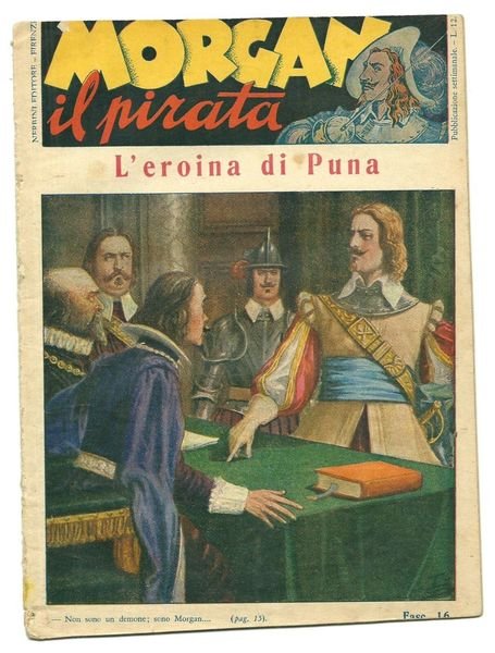 MORGAN IL PIRATA Fasc. n.16 - L'eroina di Puna