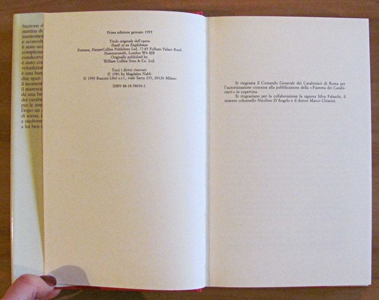 MORTE DI UN INGLESE - Le indagii del Maresciallo Guarnaccia, …